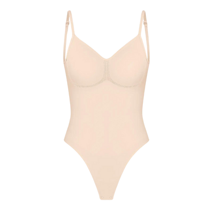 Backless Thong Sculpting Bodysuit